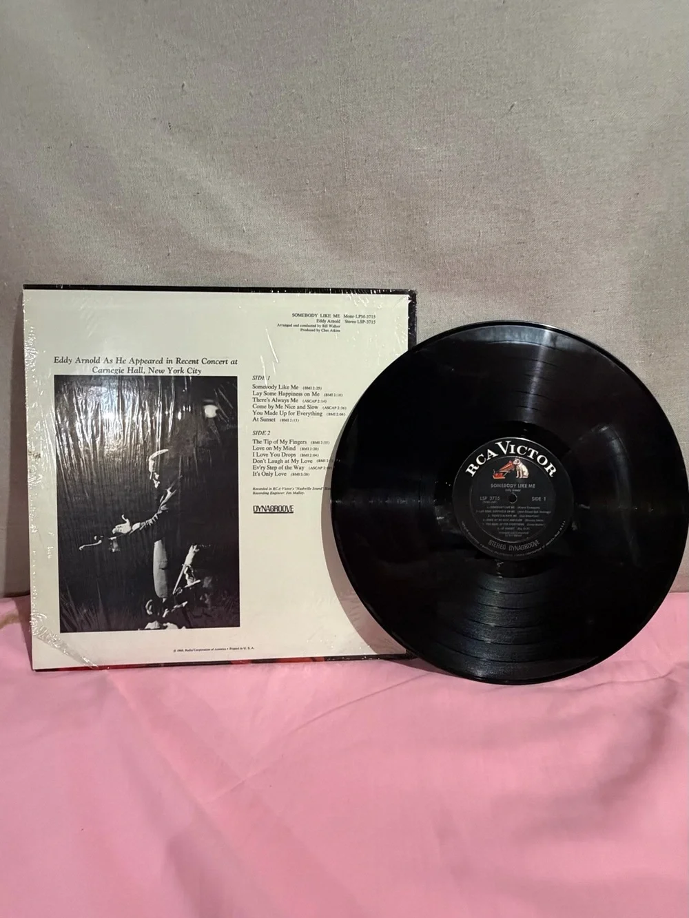 RCA Victor Eddy Arnold vinyl record Album